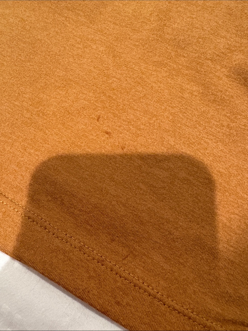 Vuori mustard yellow heather Crop Tank Top - Picture 3 of 3